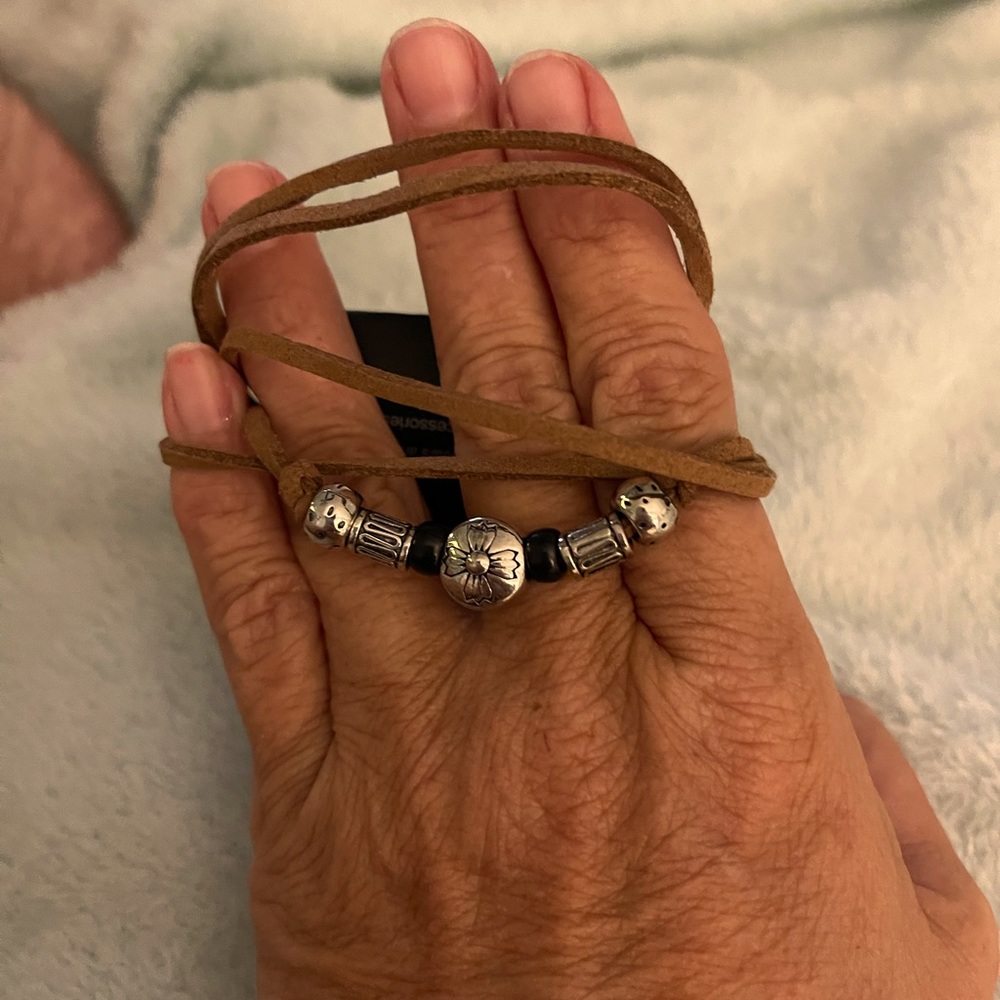 Nice leather bracelet